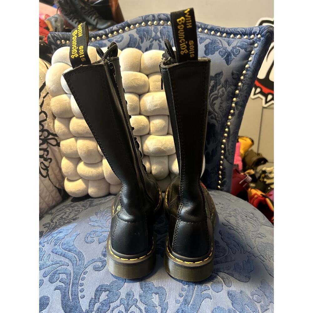 Dr Martens Vonda Red Rose Knee High Size 5/EU 36* - Picture 6 of 8
